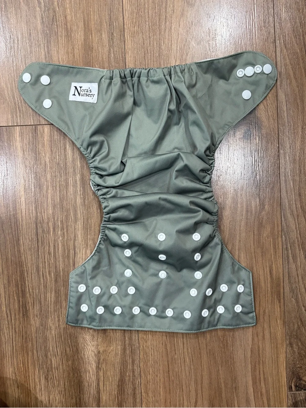 Nora’s Nursery Reusable Cloth Diaper Bundle – 7 Diapers + Inserts & Wet Bag